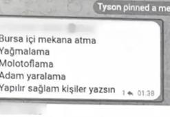 Sanal medyada silahlı eylem ilanı! Mesajlaşma grubundaki 'iş listesi' ortaya çıktı
