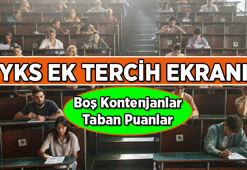 ÜNİVERSİTE HABERLERİ 🎓 YKS EK TERCİHLER BAŞLADI 💻 YKS ek tercih nasıl yapılır, hangi gün son? 2026-2027 YKS üniversite ek yerleştirme tercih kılavuzu Ön Lisans, Lisans boş kontenjanlar ve taban puanlar