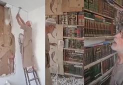 Esad rejiminden kaçarken duvarın arkasına sakladı! '15 yıl sonra her şey yerinde'