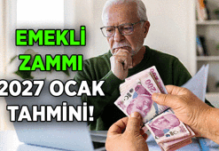 EMEKLİ MAAŞI 2027 OCAK ZAM TAHMİNİ || Emekliye 2027 Ocak'ta yüzde kaç zam var, en düşük emekli maaşı yeni yılda ne kadar olur?
