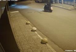 Üzerine çöp poşeti geçirip ateşe verdi! Korkunç kundaklama anı kamerada