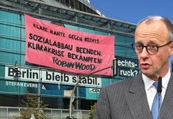 İklim aktivistlerinden Almanya'da Başbakan Merz’in partisinde protesto