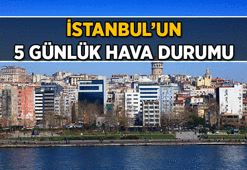 5 GÜNLÜK İSTANBUL HAVA DURUMU 📍 İşte Pazartesiye kadar İstanbul Hava Durumu: Yağmur yağacak mı, hangi gün yağışlı?