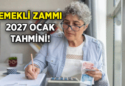 SON TAHMİNLER 📣 Emekli zammı 2027 Ocak % kaç? Yılbaşında En Düşük Emekli Maaşı Ne Kadar, Kaç TL olur?