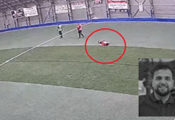 Kayseri'de halı sahada kahreden ölüm