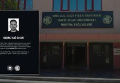 Son dakika... MKE Gazi Fişek Fabrikasında iş kazası: 1 işçi hayatını kaybetti, 4 yaralı
