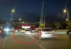 Makas atıp kazaya neden olduktan sonra kaçtı! Ehliyetsiz sürücüye rekor ceza