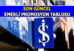 SON İKİ GÜN 💥 İş Bankası emekli promosyonu ne kadar? Emekli maaşına göre İş Bankası promosyonu kaç TL?