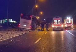 Malatya'da otobüs ile çarpışan hafif ticari araçtaki karı-koca öldü; 3 yaralı