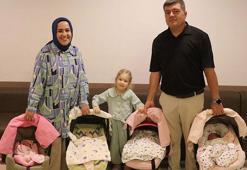 Bir çocuk hayal ettiler, 4 bebekle döndüler: Artık 5 kızımız oldu