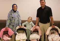 Bir çocuk hayal ettiler, 4 bebekle döndüler: Artık 5 kızımız oldu
