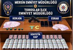 Mersin’de uyuşturucu operasyonu: 4 tutuklama