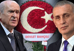 Yalnız değilsin! MHP lideri Bahçeli'den TFF Başkanı İbrahim Hacıosmanoğlu'na çelenkli destek