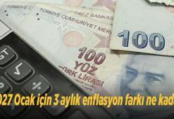 Emekli maaşı zammında ilk tablo ortaya çıktı! 2027 Ocak için 3 aylık enflasyon farkı ne kadar?