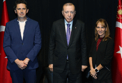 Cumhurbaşkanı Erdoğan, SpaceX yöneticilerini kabul etti