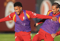 Galatasaray'da Kasımpaşa maçı mesaisi devam etti!