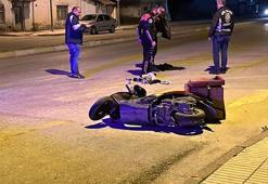 Çorum'da ‘Dur' ihtarına uymayan motosiklet polis memuruna çarptı
