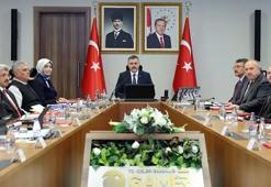 İçişleri Bakanı Çiftçi başkanlığında "asayiş" konulu güvenlik toplantısı yapıldı
