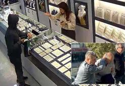 Oyuncak tabancayla kuyumcuyu soymaya kalktı, aldığı cevapla kaçtı! Kıskıvrak yakalandı