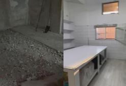Maltepe'de çöken binanın giriş katındaki atölyenin son görüntüleri ortaya çıktı
