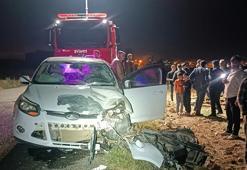 Mardin Kızıltepe'de otomobil ile motosiklet çarpıştı: 1 ölü, 1 yaralı