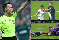 Beşiktaş - Kocaelispor maçında Nübel ve Vlahovic'in pozisyonlarını eski hakemler yorumladı! 'Kural dışı hareket, kırmızı kart'