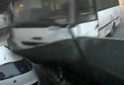 Sürücünün çabası yetersiz kaldı! Bir anda harekete geçen...