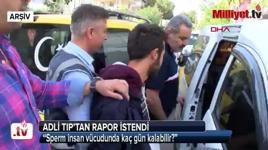 Cinayet davasında 'Sperm insan vücudunda kaç gün kalabilir?' raporu istendi