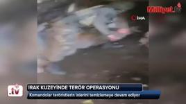 Komandolar teröristlerin inlerini temizlemeye devam ediyor