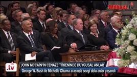 Cenazede Bush’tan Obama’ya jest