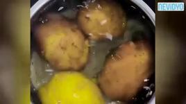 Patates soymak bu kadar basit! İşin püf noktası...