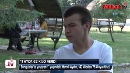 17 yaşındaki genç 11 ayda 62 kilo verdi