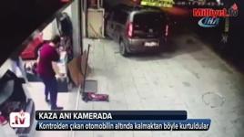 Ölümden saniyelerle böyle kurtuldular