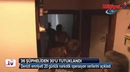 Denizli emniyeti narkotik operasyon verilerini açıkladı