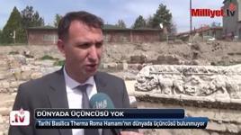 2 bin yıllık hamamın dünyada üçüncüsü yok