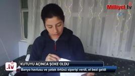 Televizyon reklamından sipariş verdi, kutuyu açınca şok oldu