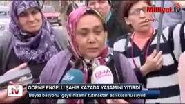 Beyaz bastonu 'gayri nizami tutmaktan' asli kusurlu sayıldı