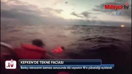 Kefken açıklarında batan teknede ölü sayısı 19'a yükseldi