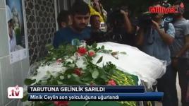 Minik Ceylin son yolculuğuna uğurlandı