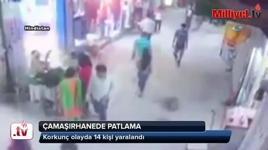 Çamaşırhanede patlama: 14 yaralı
