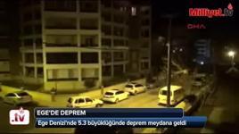 Ege'de deprem