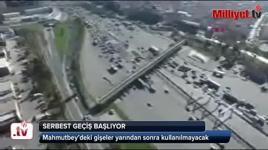 Mahmutbey Gişeleri'nde serbest geçiş başlıyor