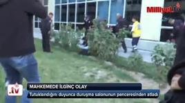 Tutuklandığını duyunca pencereden atladı