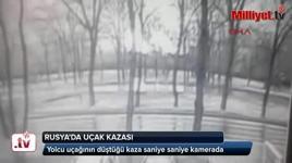 Rusya'da yolcu uçağı düştü!
