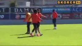 Şota, Cavanda'yı idmandan kovdu!