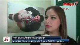 8 ayda 50 kilo verdi