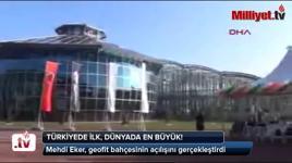 Türkiye'nin ilk geofit bahçesi açıldı!