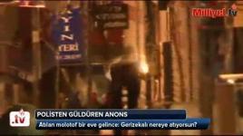 Polisten güldüren anons: Gerizekalı nereye atıyorsun?
