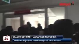 Hastanede terörist avı