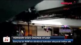 Alışveriş merkezinde intihar